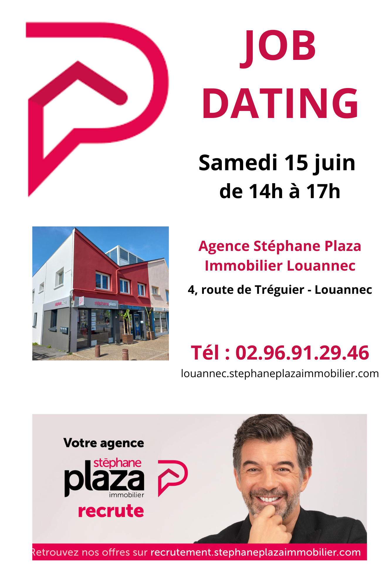 JOB DATING pour les agences Stéphane Plaza Immobilier